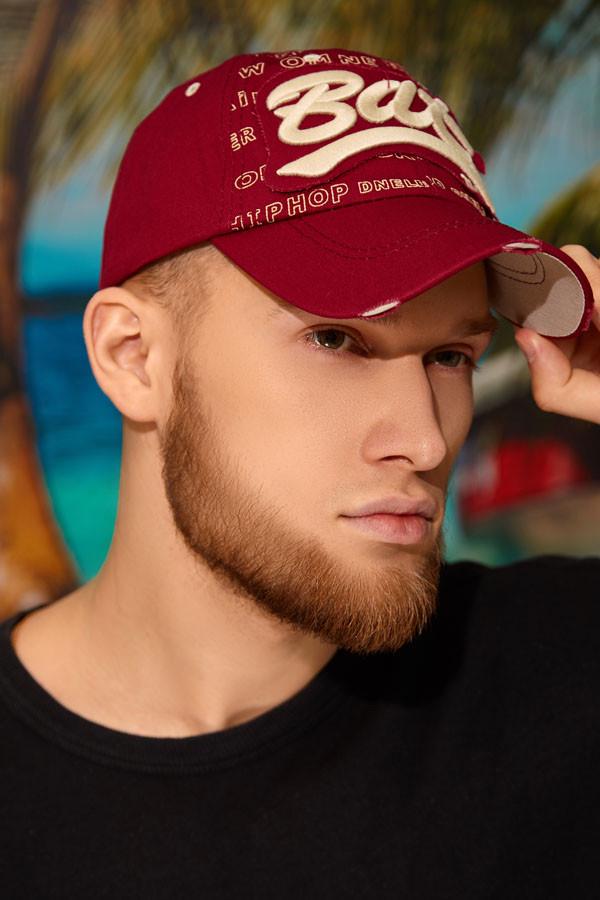 Бейсболка Braxton унисекс Bat Gaphy Бордовый (1840)