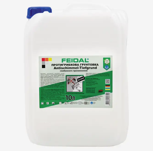 Грунтовка протигрибкова Antischimmel-Tiefgrund Feidal 10л (27582099)