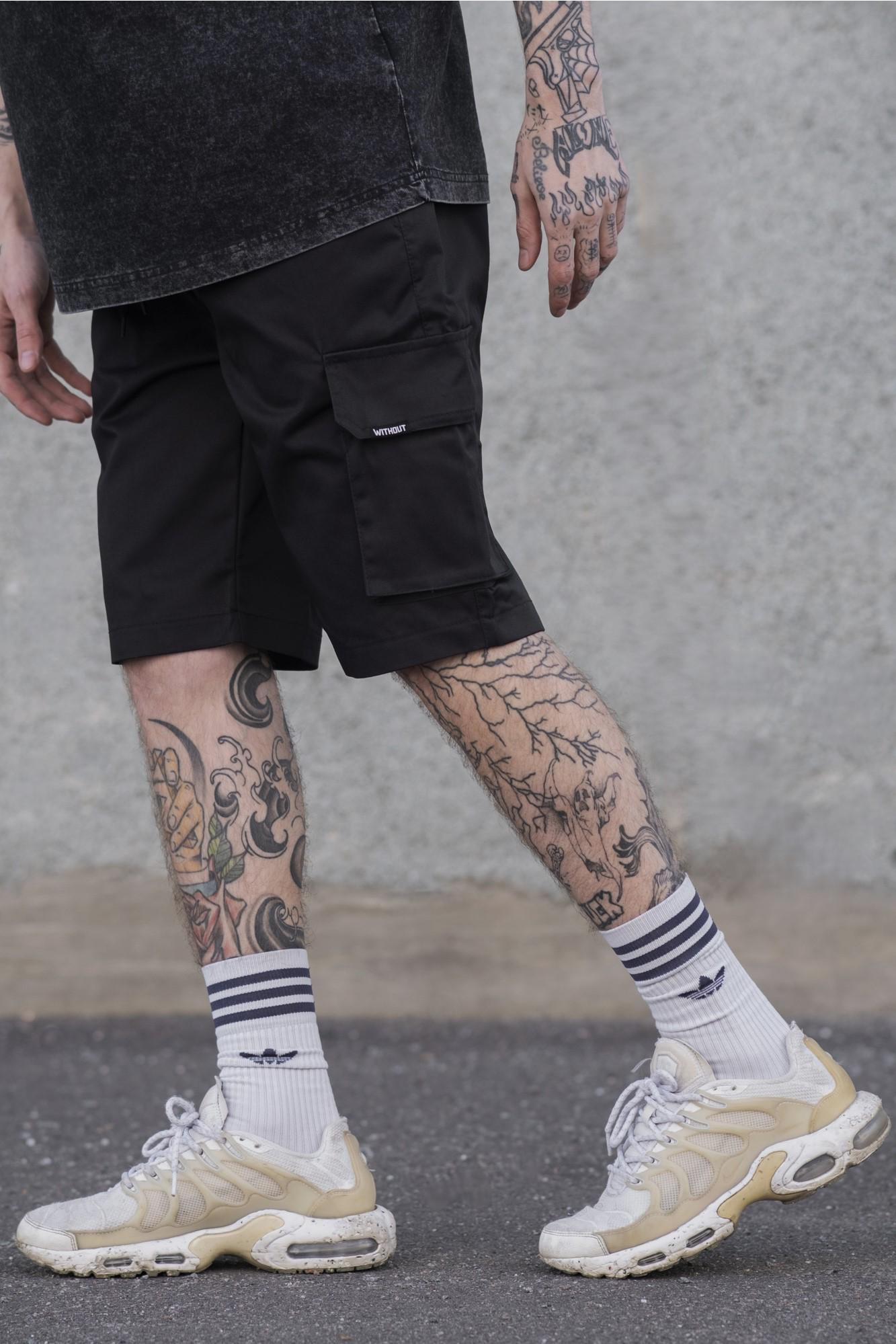 Шорты-карго Without Volt Reflective трикотажные мужские 2XL Black (2XL8049586)