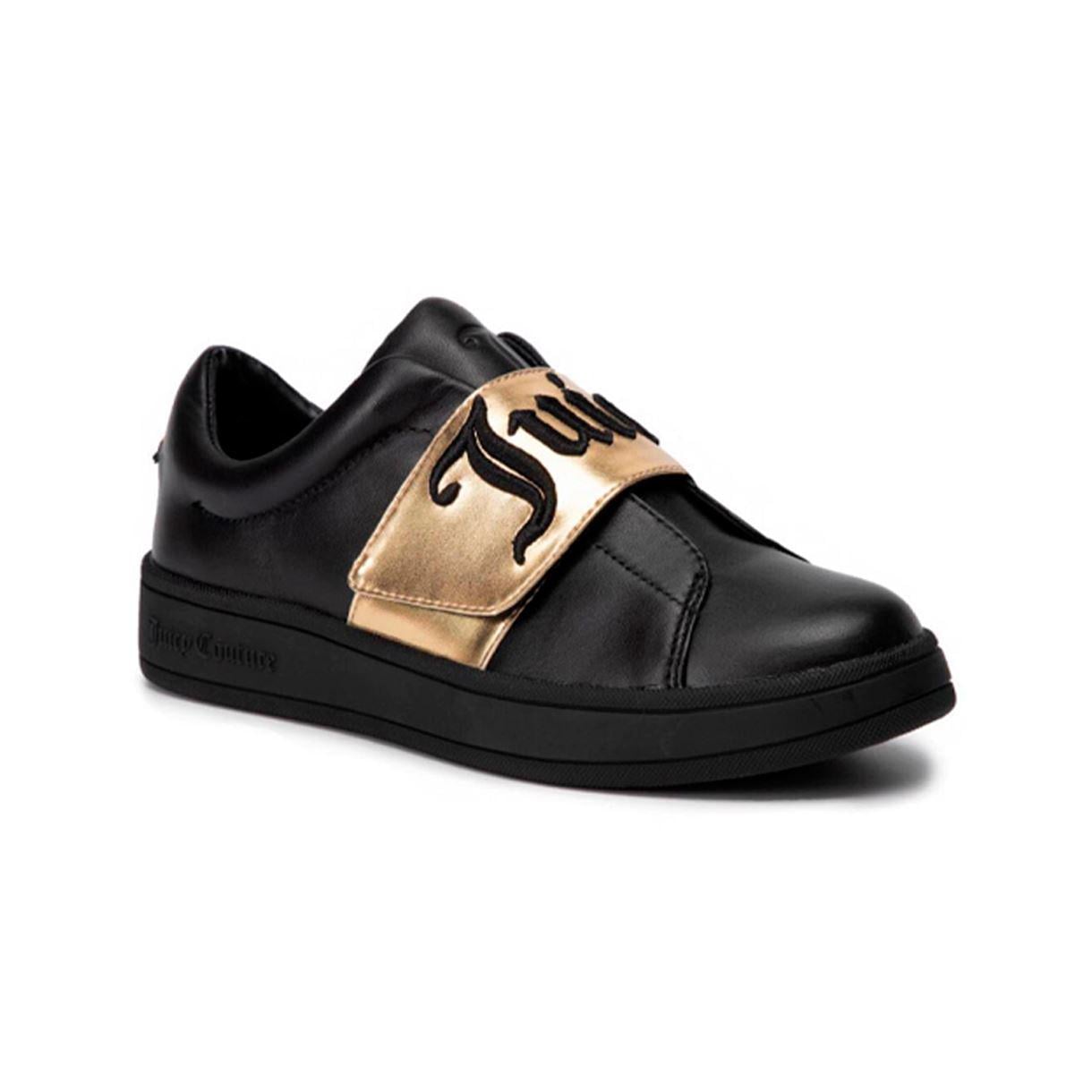 Кеды женские Juicy Couture кожаные р. 38 Черный (JC000002-02)