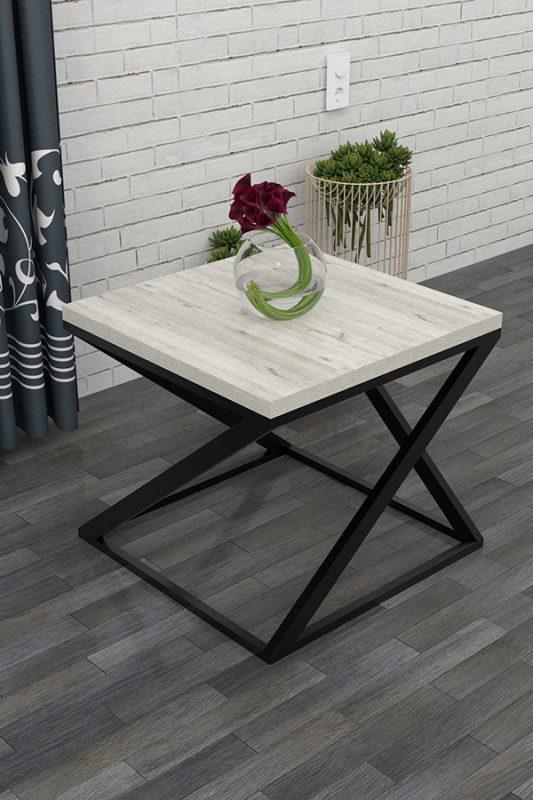 Журнальный столик EcoLoft DSP-1072 Кордалия Лайт Лофт Дуб Кортона (22815101)