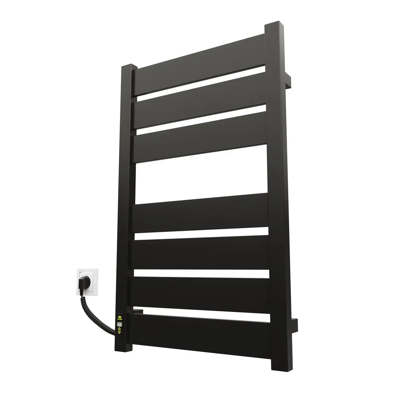 Рушникосушарка електрична KOSSER Волс EL з таймером 800х500 мм Чорний