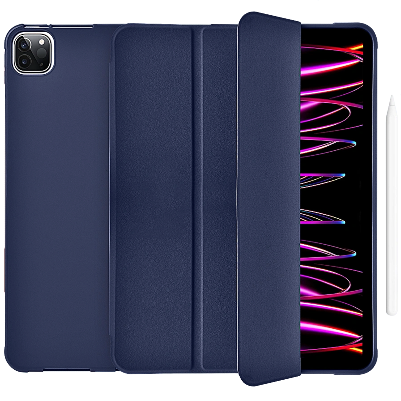 Чехол-книжка WIWU Classic II Case with Pencil Slot for iPad 10,2/10,5 Dark Blue