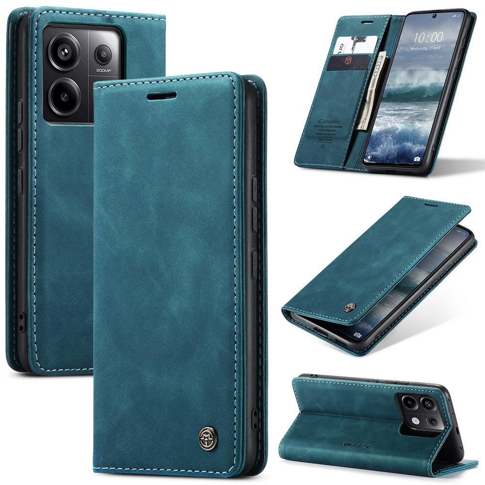 Чехол книжка с магнитом Xiaomi Redmi Note 13 Pro 5G CaseMe Sea Green (35387-56) Чехол книжка с магнитом Xiaomi Redmi Note 13 Pro 5G CaseMe Sea Green (35387-56)
