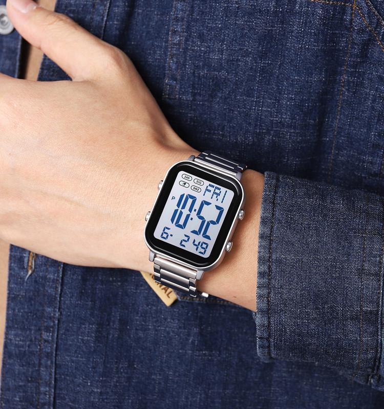 Годинник наручний Skmei 2259 Silver/White (18479) - фото 5