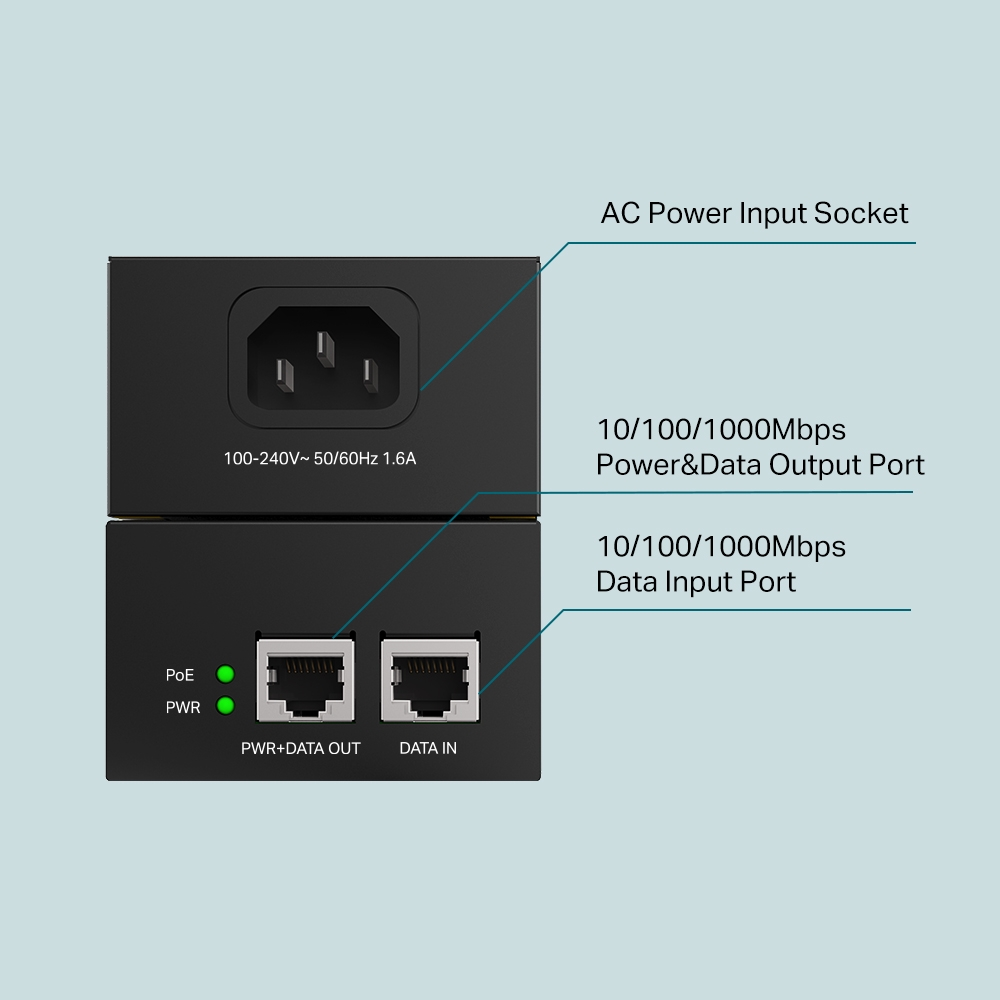 Адаптер TP-Link TL-POE170S (12133421) - фото 4