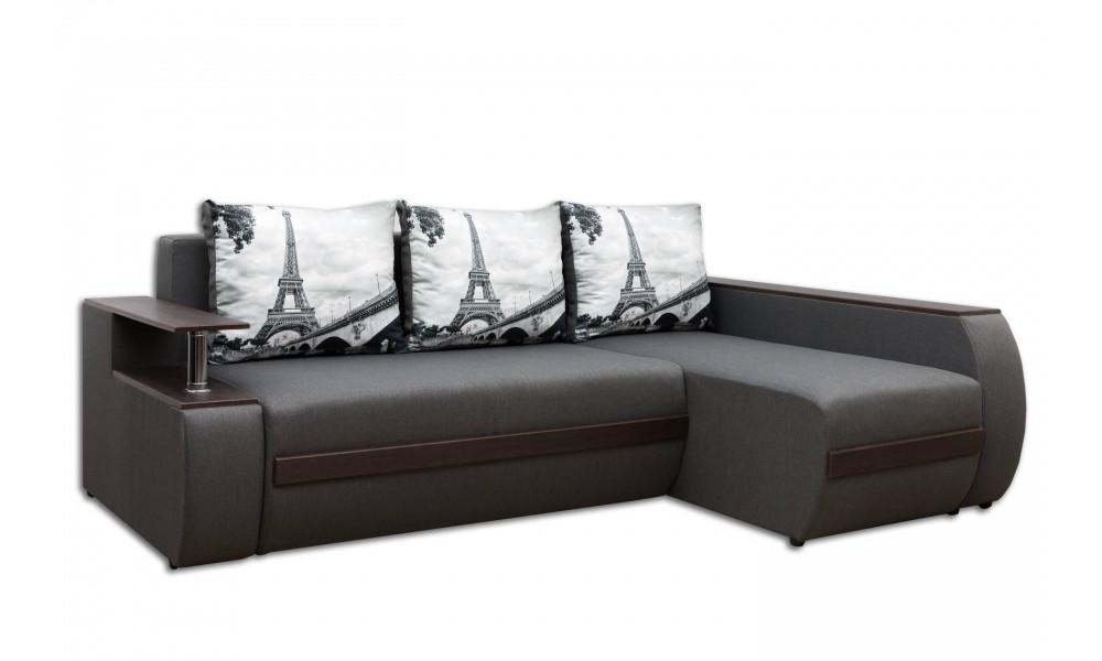 Диван кутовий Garnitur.plus Граф Сірий (DP-835) - фото 2 Диван кутовий Garnitur.plus Граф Сірий (DP-835) - фото 2