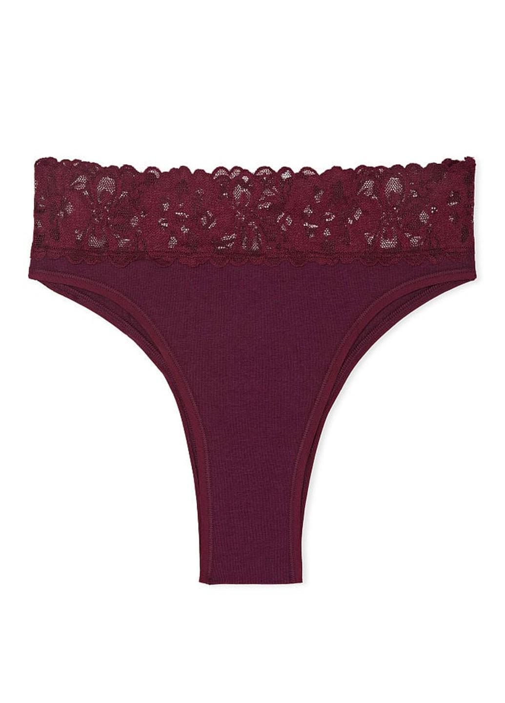 Трусики Victoria's Secret S Бордовый (7000R00598058SDCS)