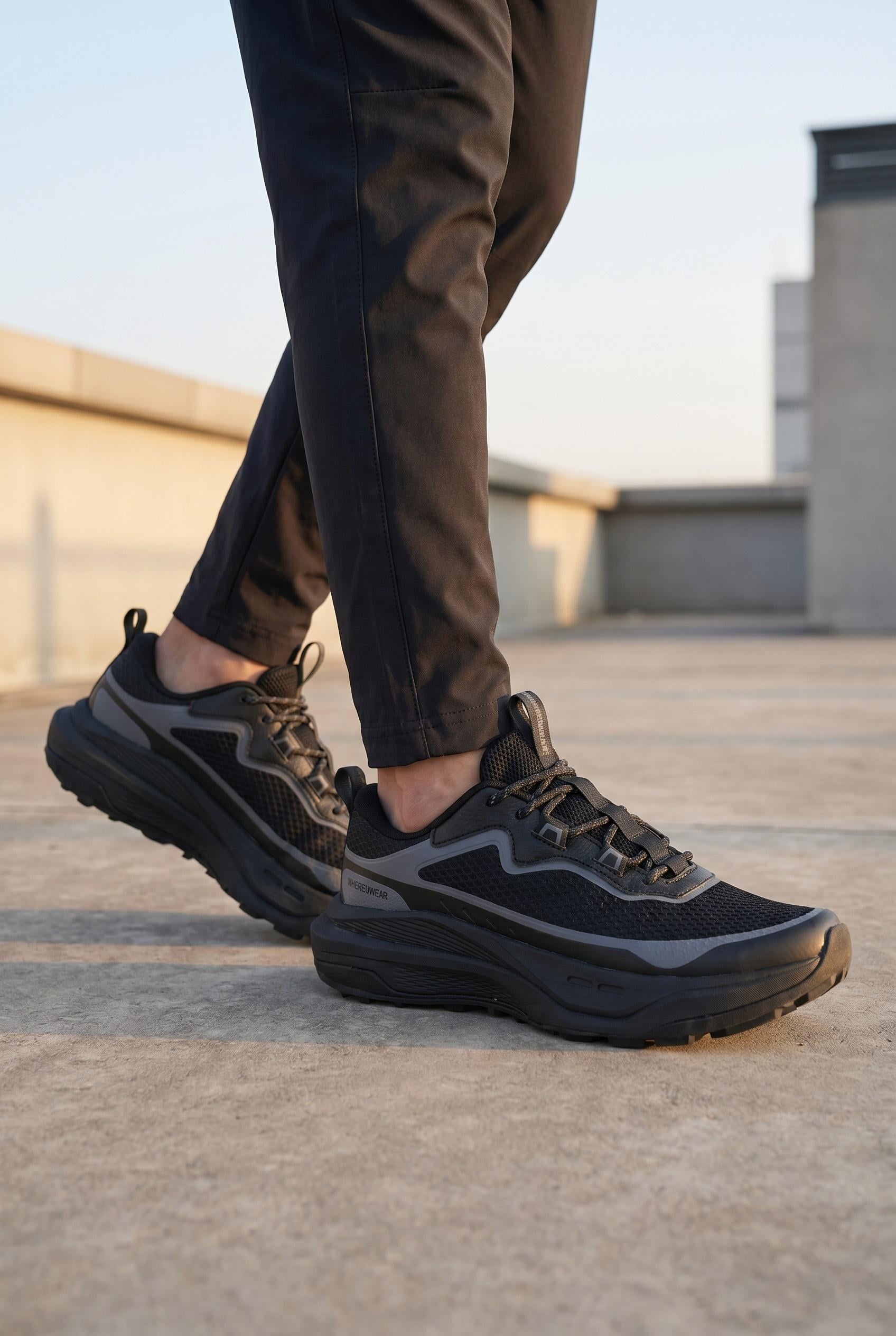 Кроссовки мужские Where Uwear 350902 р. 40 Черный (350902_40) Кроссовки мужские Where Uwear 350902 р. 40 Черный (350902_40)