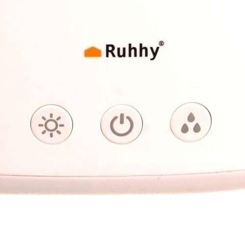 Увлажнитель воздуха ароматический с LED-ночником и эффектом дождя Белый - фото 7