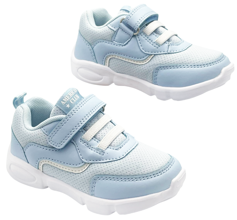 Кросівки для дівчаток American Club 105222/26 р. 26 Блакитний - фото 2 Кросівки для дівчаток American Club 105222/26 р. 26 Блакитний - фото 2