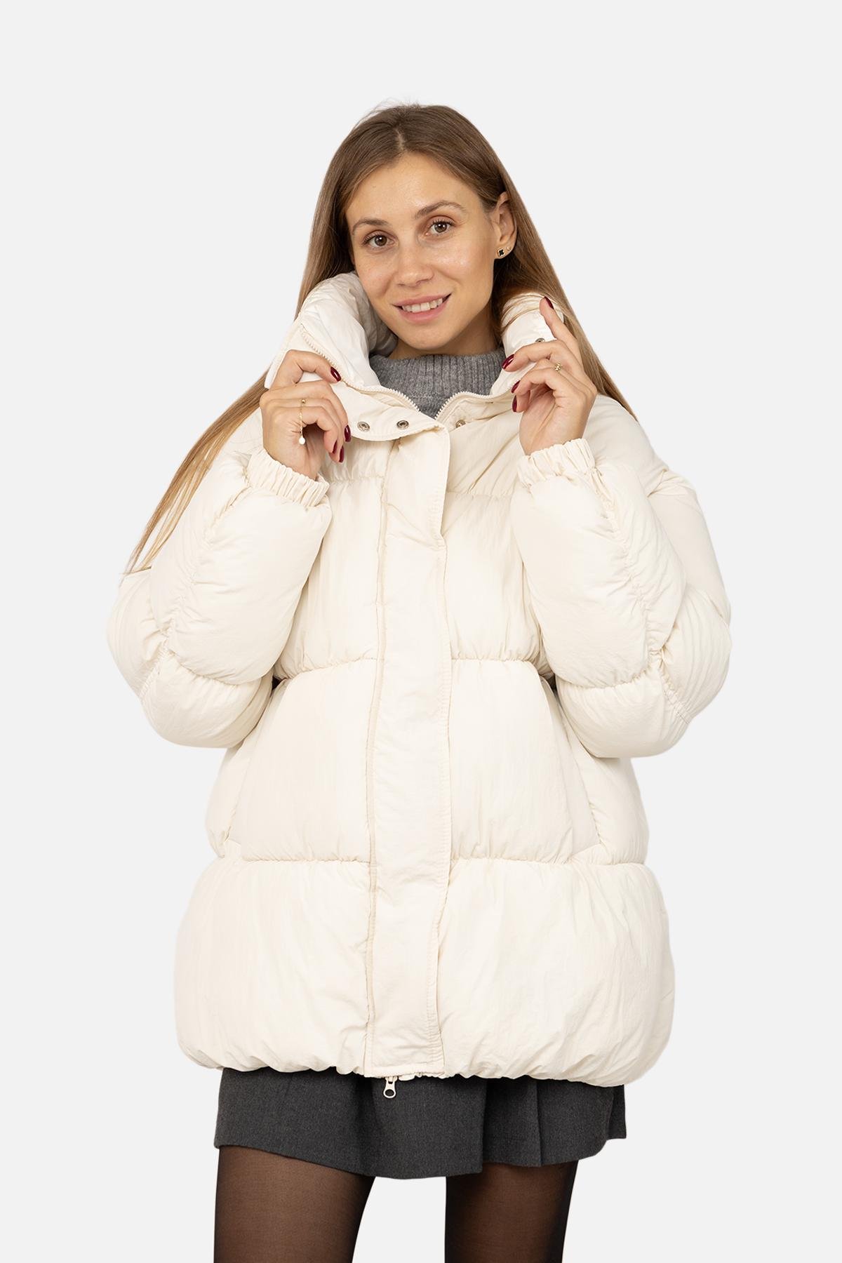 Куртка женская молочный р. 48 (SKT001020235) Куртка женская молочный р. 48 (SKT001020235)