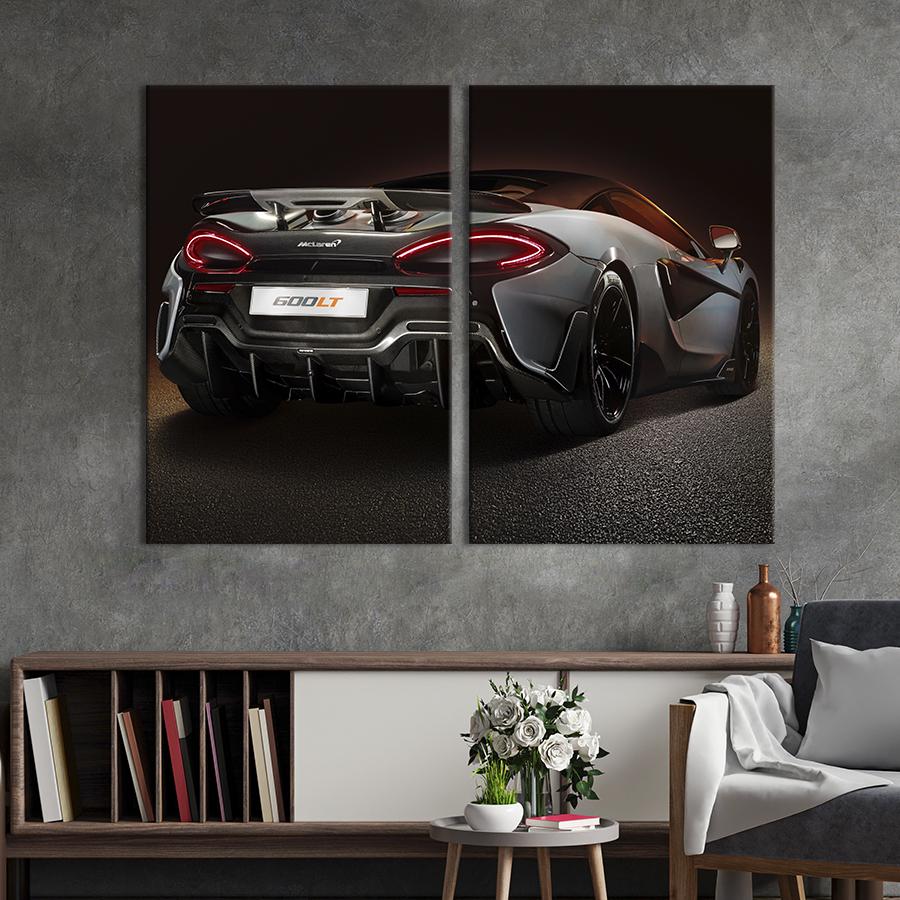 Картина на полотні MCLAREN 570S ЗАБЕЗПЕЧЕННЯ 165x122 см (1351-2)