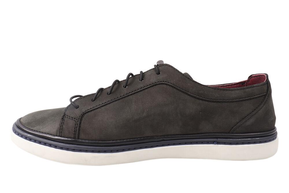 Кеди чоловічі Vadrus зі шкіри-нубука на низькому ходу на шнурівці р. 40 Зелений (306-21DTC) - фото 2 Кеди чоловічі Vadrus зі шкіри-нубука на низькому ходу на шнурівці р. 40 Зелений (306-21DTC) - фото 2