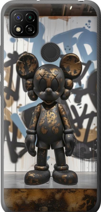 Чехол на Xiaomi Redmi 9C Bronze kaws v2 (6098u-2035-42517)