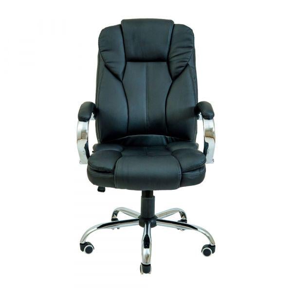 Кресло офисное Richman Гранде хром М-1 Черный (1634550) - фото 2 Кресло офисное Richman Гранде хром М-1 Черный (1634550) - фото 2