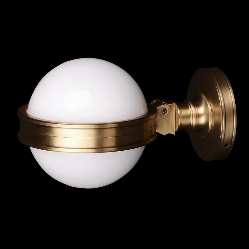 Бра настенное накладное лофт Brille BKL-555W/1 E27 19" шар