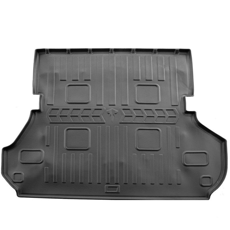 Килимок в багажник 3D Stingray для Toyota Land Cruiser 100 поліуретан Чорний