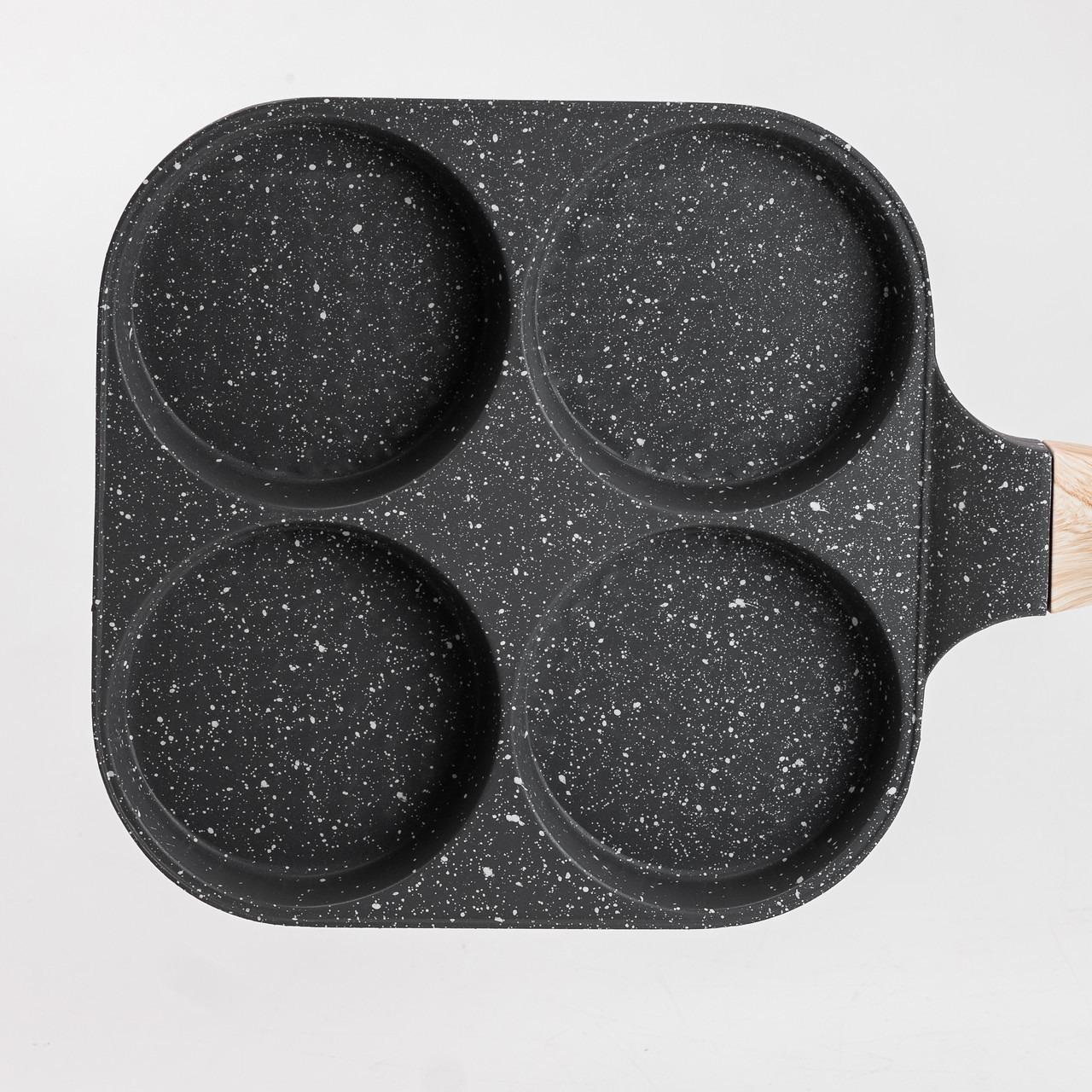 Сковорода MAG-787 антипригарная для яиц порционная на 4 секции - фото 3