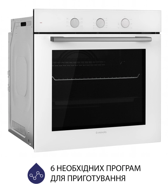 Духова шафа Minola EO 665 WH (31329) - фото 3