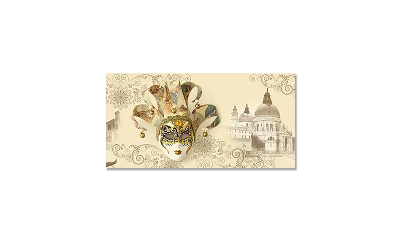 Наклейка виниловая на стол Zatarga Карнавальная Маска 600х1200 мм (1294193568)