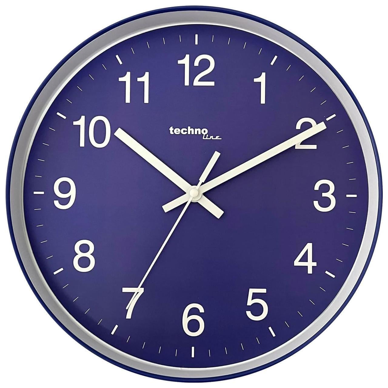 Годинник настінний Technoline WT7520 Blue (WT7520) Годинник настінний Technoline WT7520 Blue (WT7520)