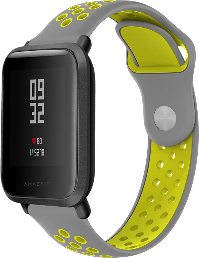 Ремешок Sport для Amazfit Bip Gray/Yellow (33359-63)