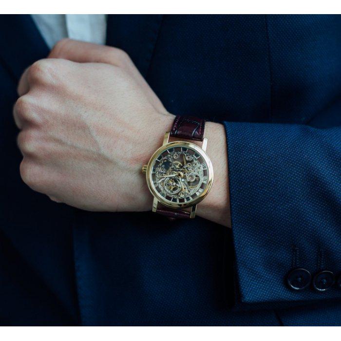 Годинник чоловічий механічний Winner Gold - фото 12