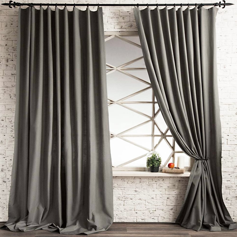 Штора Pivdenne мешковина лен 140х270 см 1 шт. Металлик (2074-140) Штора Pivdenne мешковина лен 140х270 см 1 шт. Металлик (2074-140)