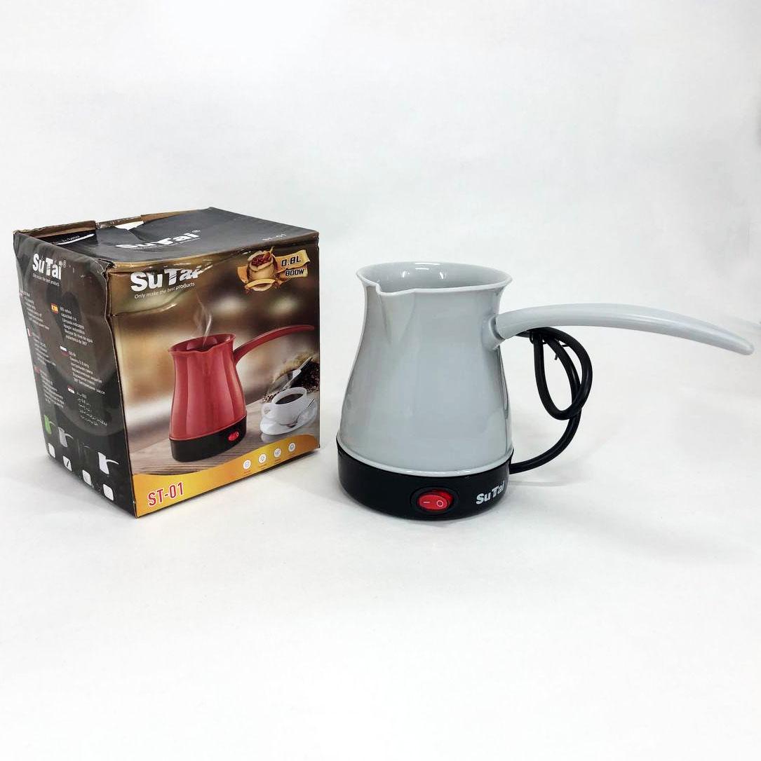 Турка електрична SuTai Сірий - фото 7 Турка електрична SuTai Сірий - фото 7