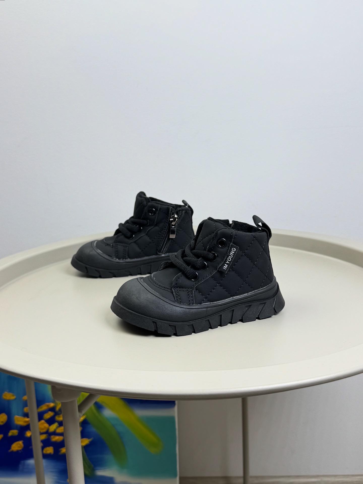 Черевики дитячі осінні 1595 р. 21 Чорний (30357436) - фото 6