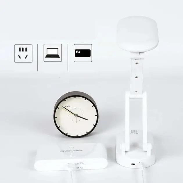 Лампа LED настільна сенсорна Digad 1914 трансформер акумуляторна 2,5W 3000-6000K (15734) - фото 3