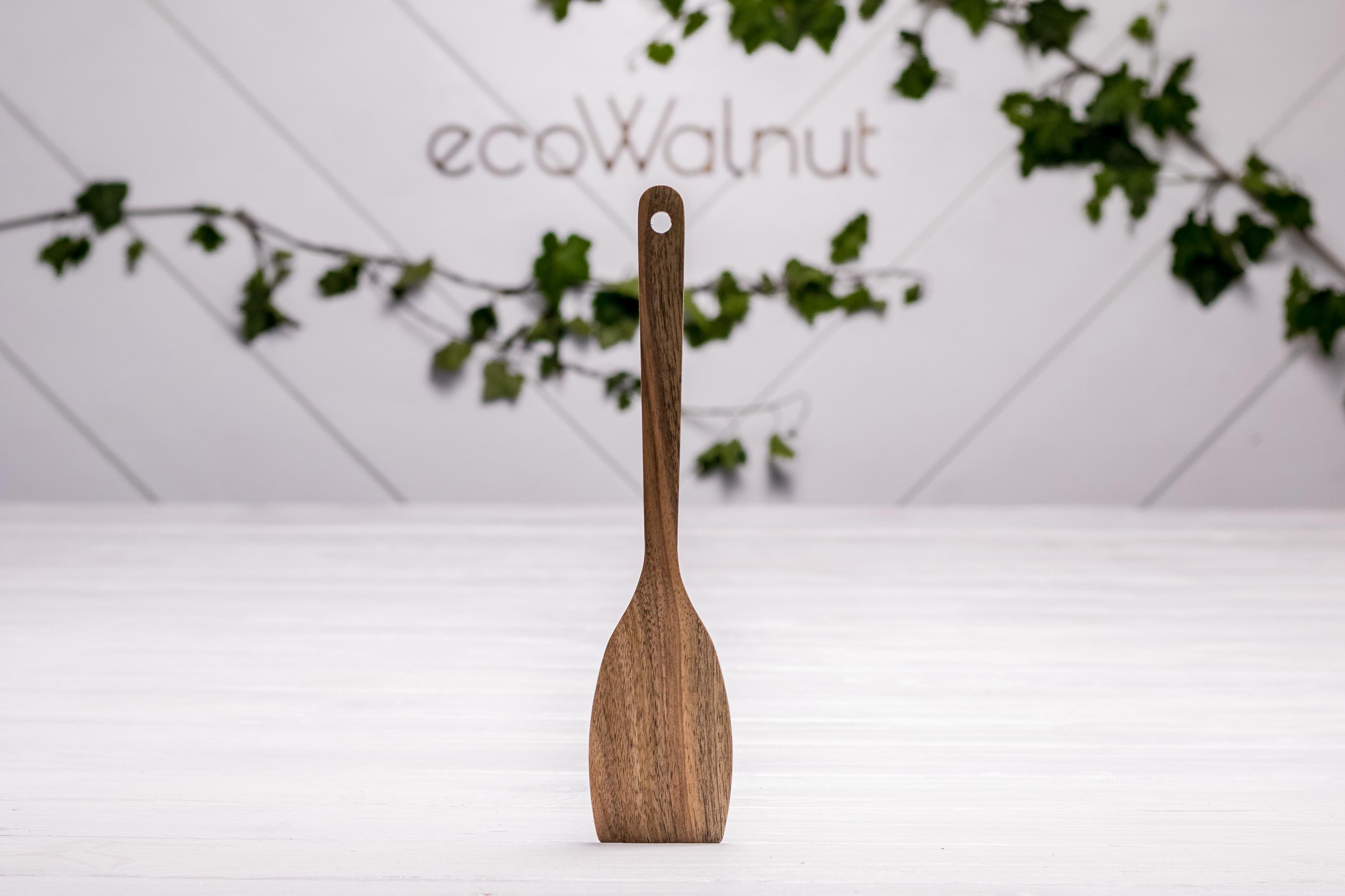 Лопатка кухонная EcoWalnut с индивидуальным логотипом (EK-28) - фото 8