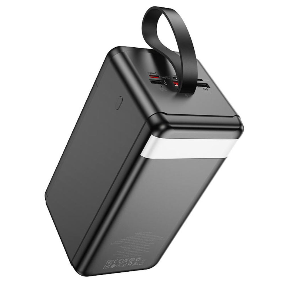Повербанк Hoco J123D с быстрой зарядкой и дисплеем 90000 mAh 22,5W Черный (23828296)