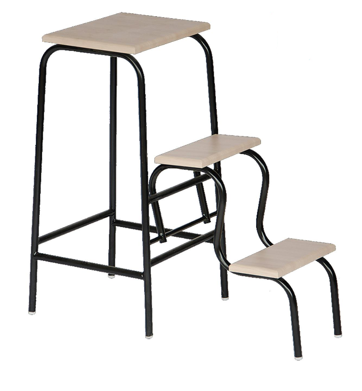 Табурет-драбина МДФ/метал (17443)