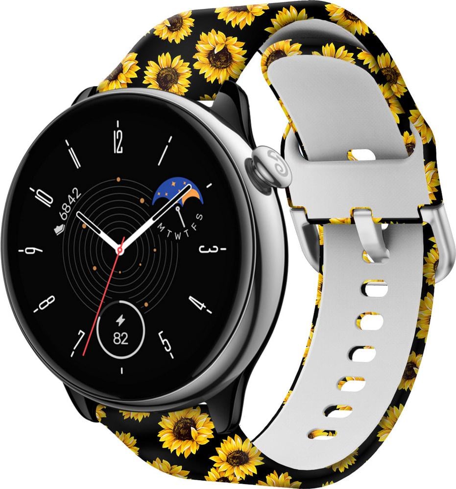 Ремешок Colorful для Amazfit GTR Mini Sunflowers (33628)