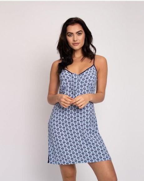 Нічна сорочка Pretty you London L/XL Блакитний (28651-244-107)