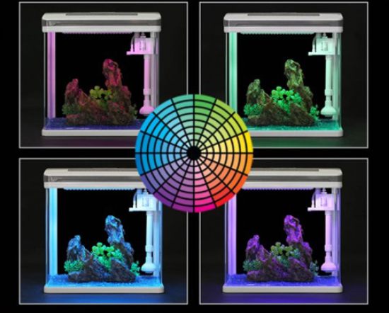 Комплект аквариумный Sunsun HRX-300 13 л 39х20х30,5 см Белый (dt-HRX-300) - фото 2