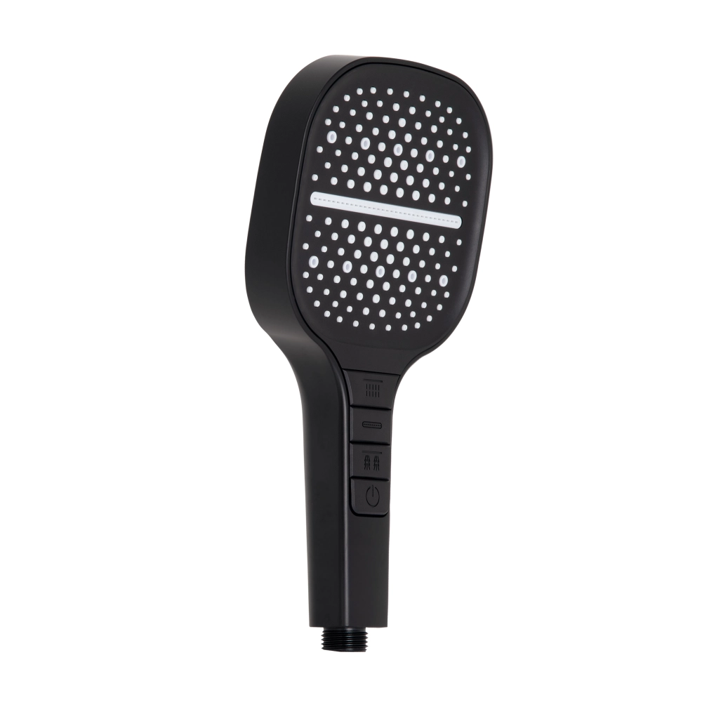 Лейка для ручного душа Qtap Rucni QTRUC125BLM45957 130x130 мм Black Matt Лейка для ручного душа Qtap Rucni QTRUC125BLM45957 130x130 мм Black Matt