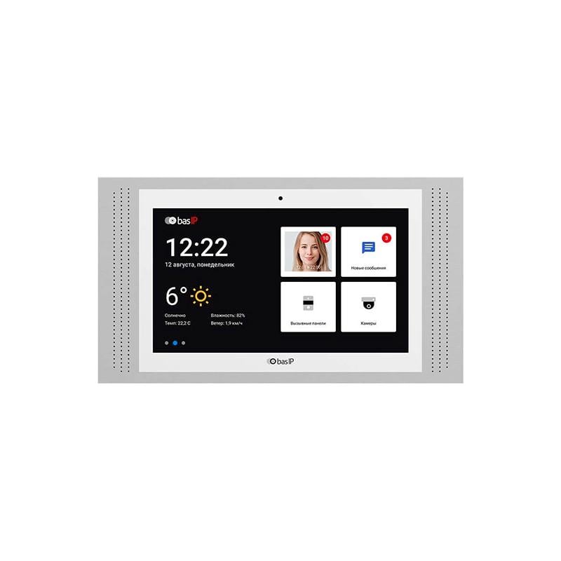 Відеодомофон IP 7" BAS-IP AT-07 EU White (302666)