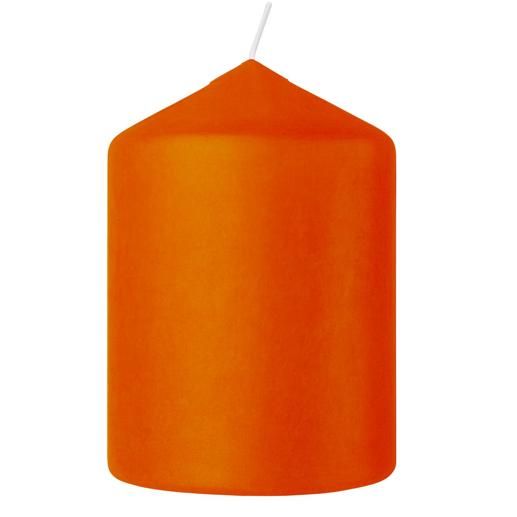 Свеча столбик Bolsius 80х58 мм Оранжевый (2825059297)