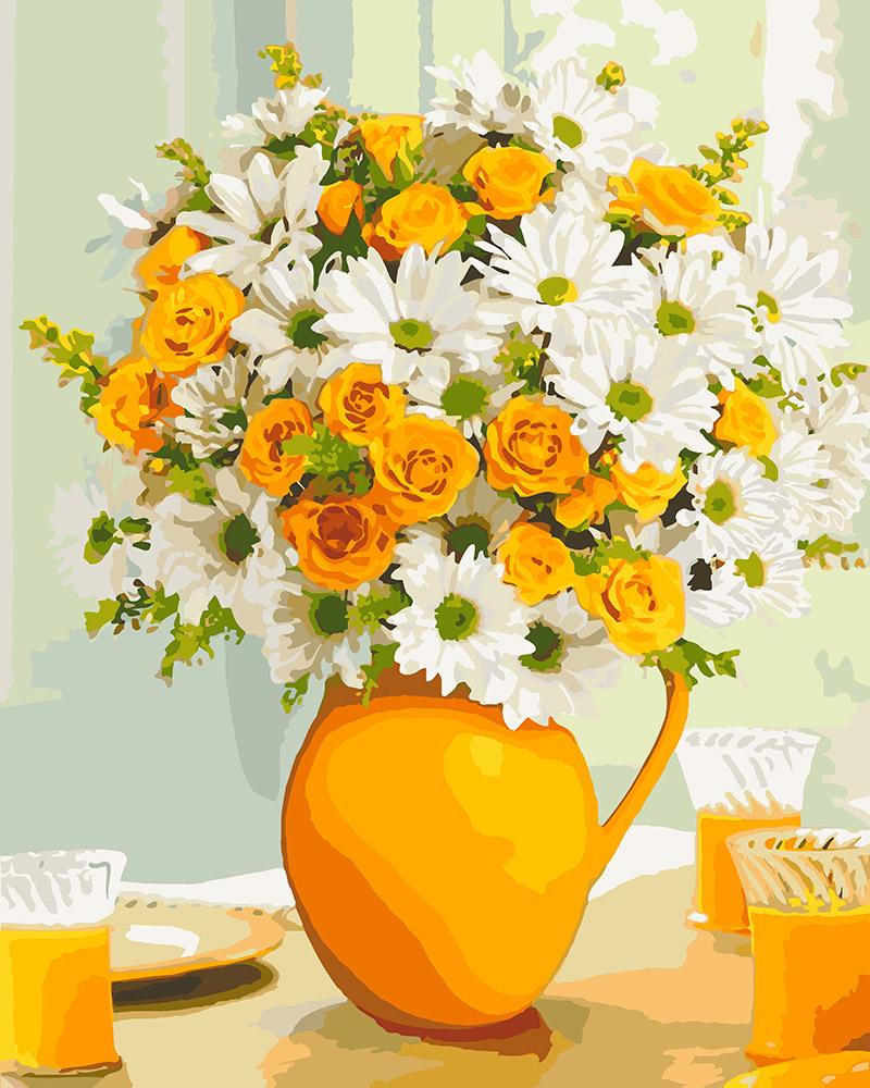 Картина по номерам Идейка "Яркая осень" 40х50 см (KH3061)