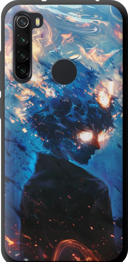 Чехол на Xiaomi Redmi Note 8 Сатору Годжо (6129b-1787-42517)