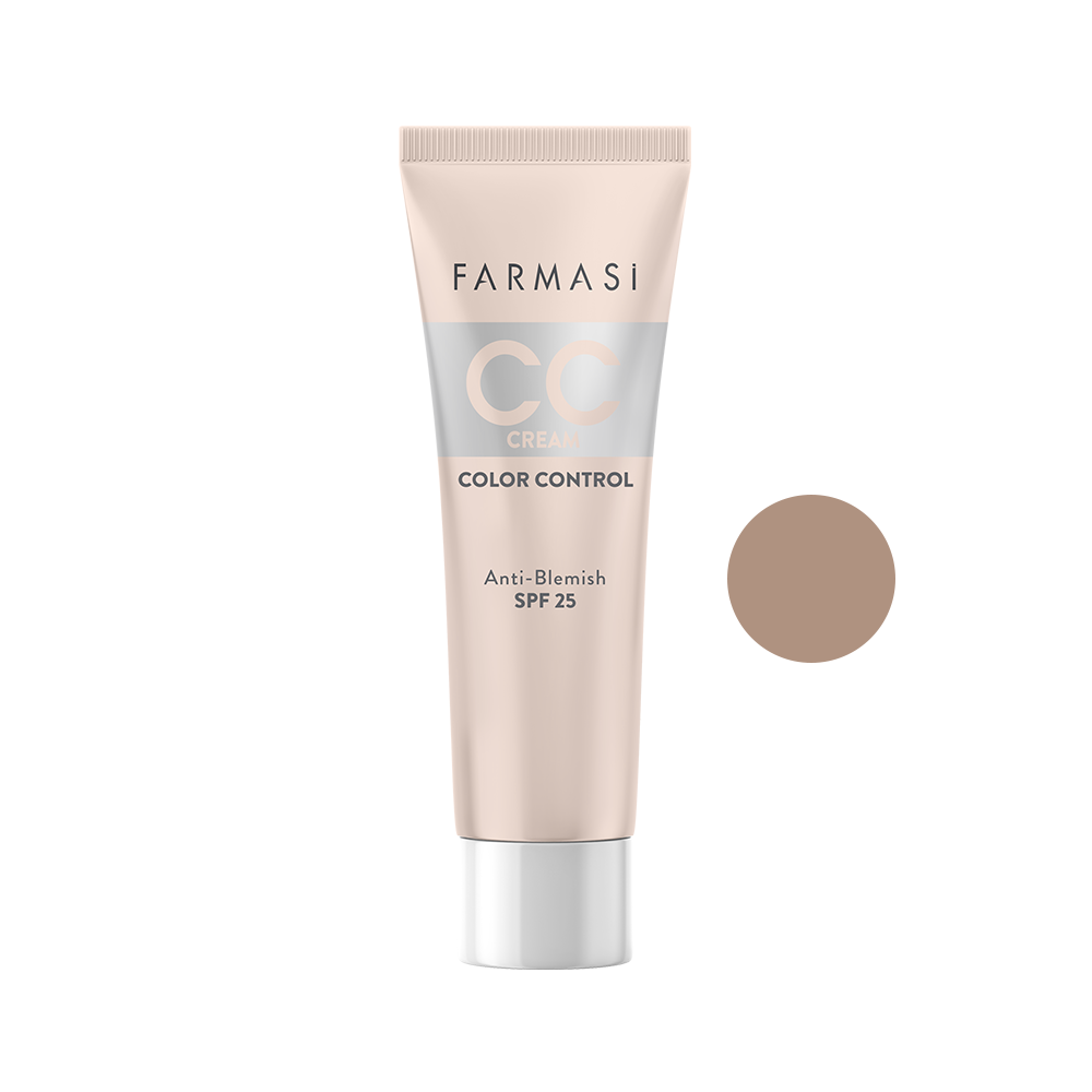 Тональный крем Farmasi СС увлажняющий солнцезащитный 25 SPF 05 Tan 30 мл (77322622)