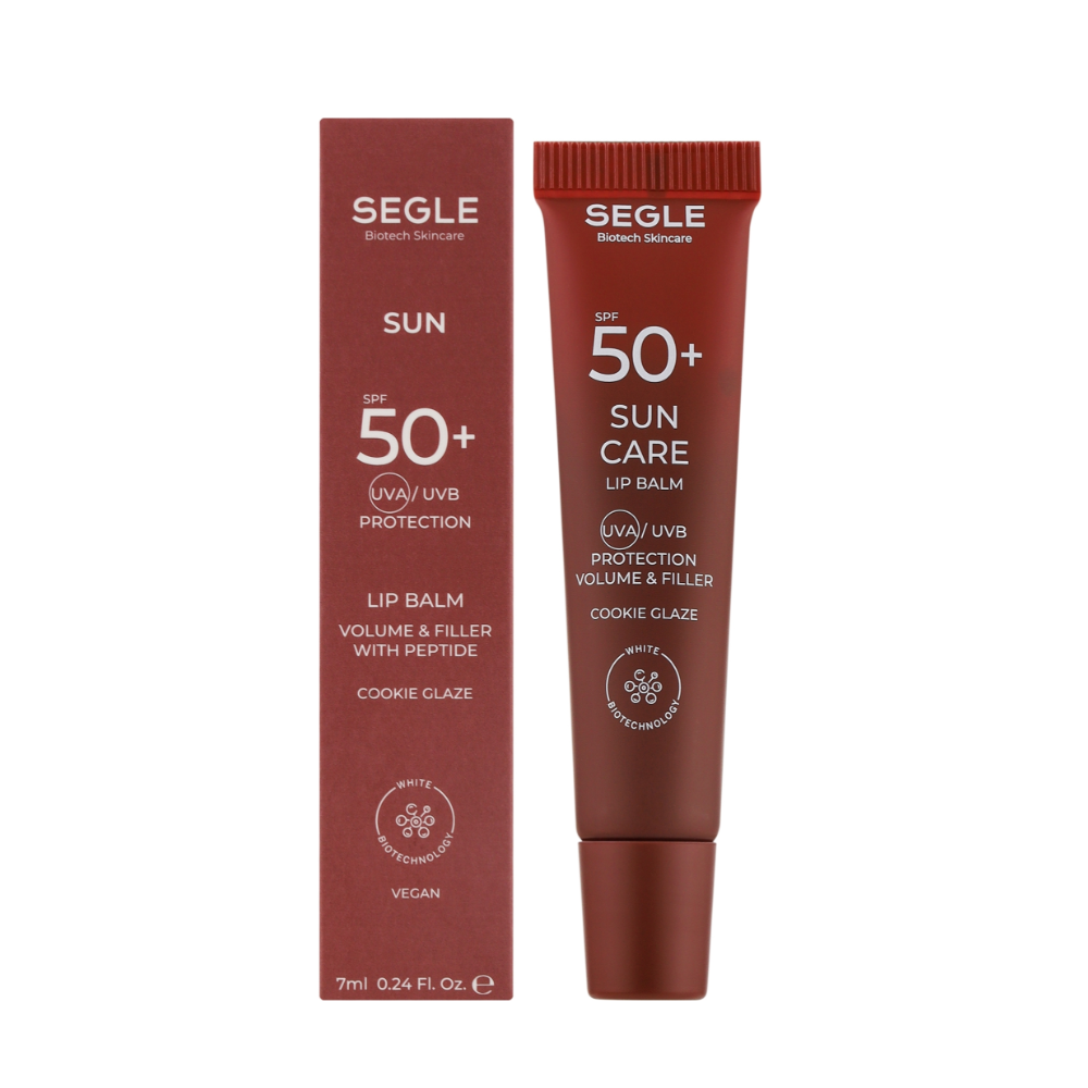 Бальзам для губ сонцезахисний Segle Sun Care Lip Balm Cookie Glaze SPF50+ 7 мл