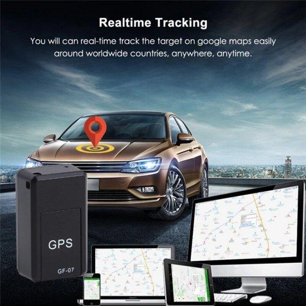 Магнітний Gps Трекер Mini GF-07 маячок для відстеження - фото 5