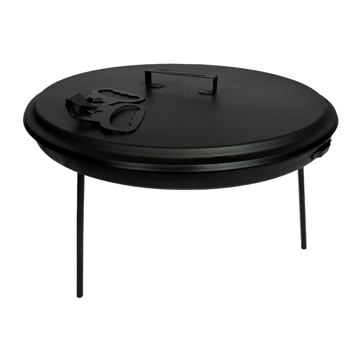 Сковорода з диска борони для пікніка Mzavod Фрея SDR-50 50 см Чорний (147-17-1080210100003)