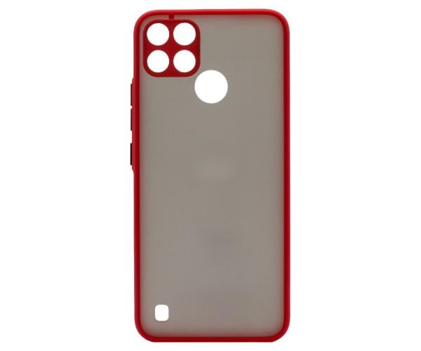 Чехол-накладка TPU Color Matte Case для Realme C21Y Красный
