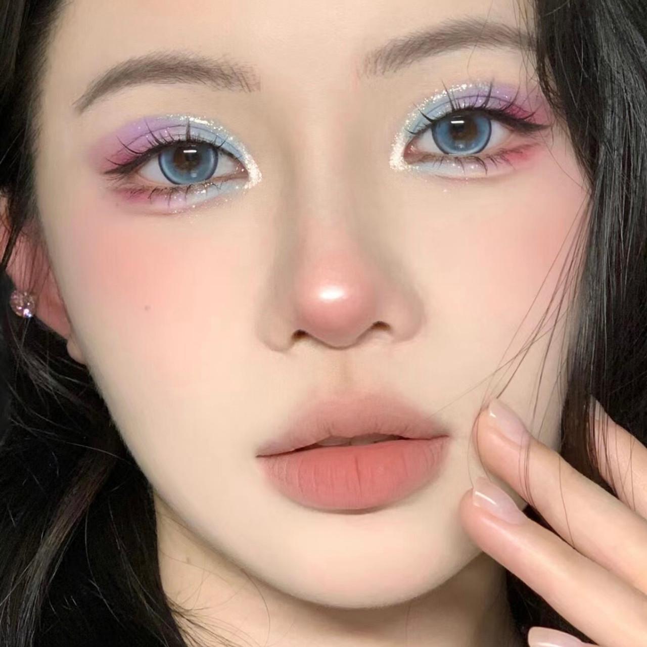 Лінзи кольорові блакитні Blueberry Smoothi (1994044916) - фото 6