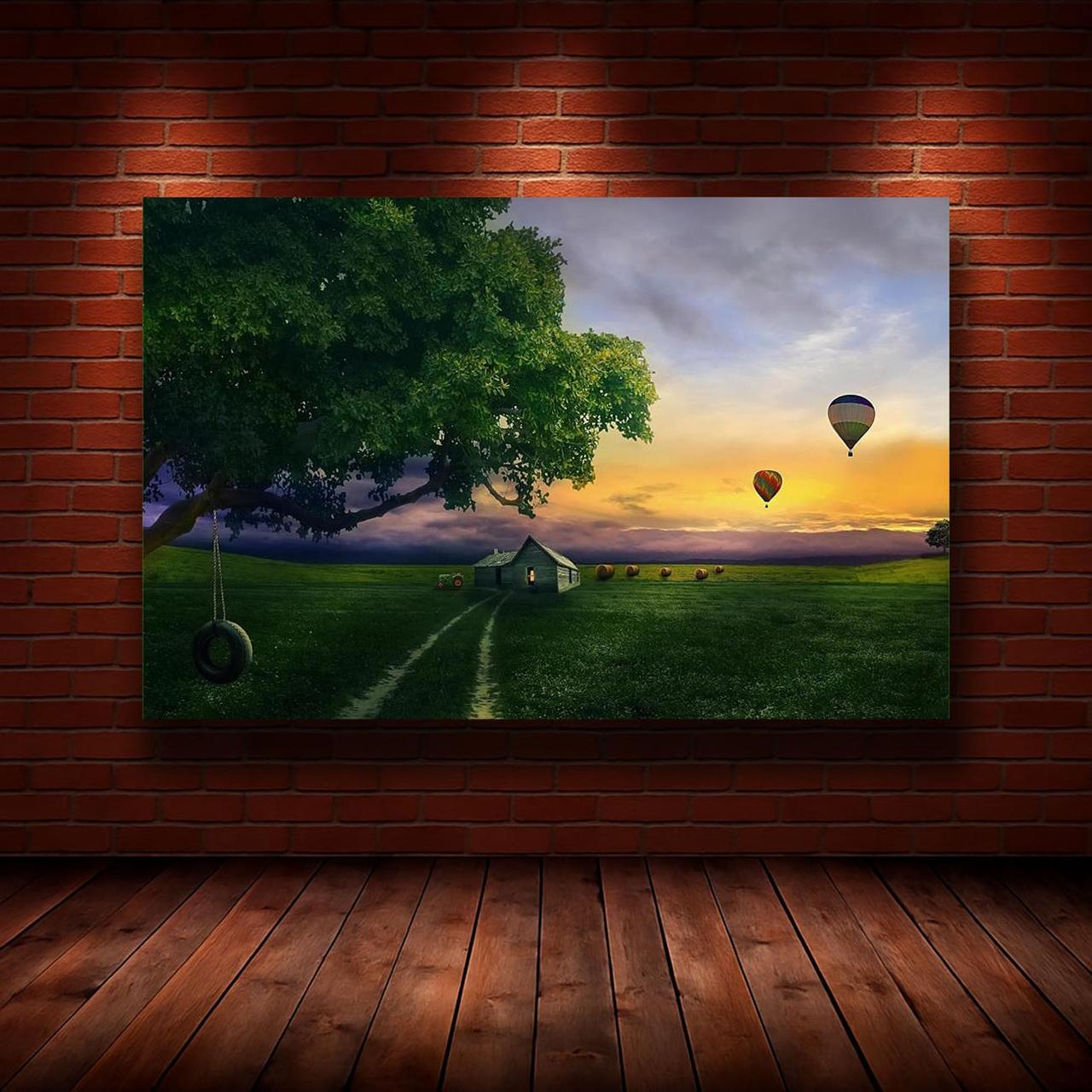 Картина на холсте Природа 55х85 см (N740)